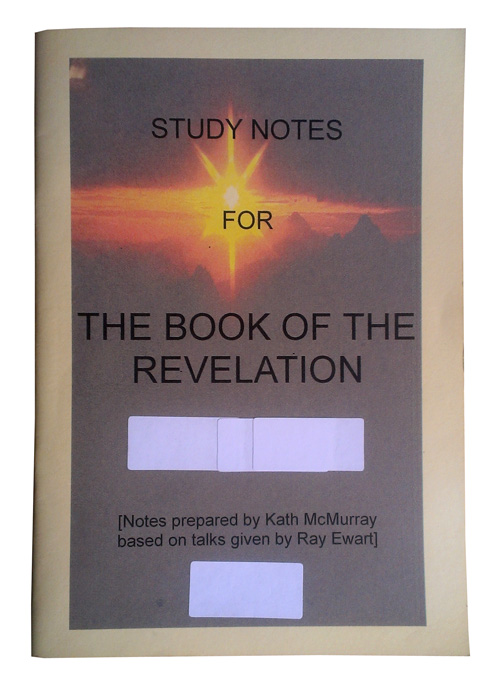 Bried study notes for the book of the revelation